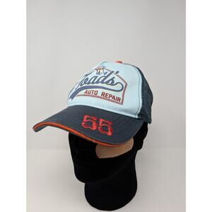 Disney Mr Toad's Auto Repair Hat Blue Baseball Cap Adult Trucker Disney Park